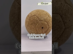 8 Inches Cork Soccer Ball Cork Football Eco-Friendly Fun Every Occasion