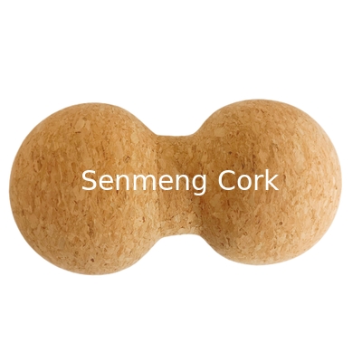Buy Portable Natural Cork Peanut Roller Yoga Massage Balls For Back Muscles online manufacture