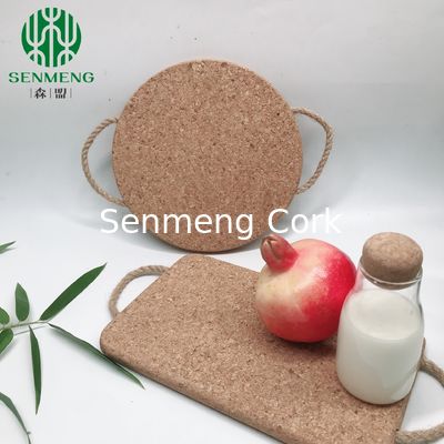 Buy Eco-Friendly Wood Coasters Mats Home Hot Pot Cork Placemats online manufacture