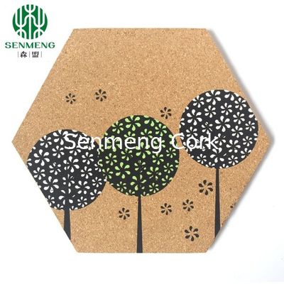 Buy Natural Hot Sale Hexagonal Self-Adhesive Cork Board online manufacture
