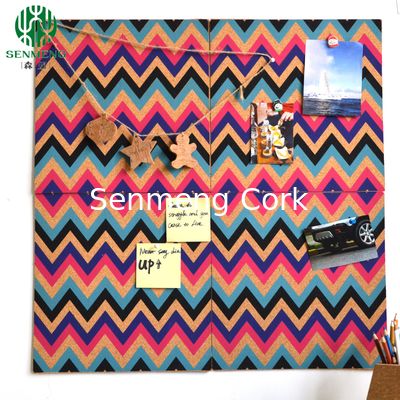 Buy Wholesale Wall Decorative in Office and School Colorful Message Notice Cork Board online manufacture