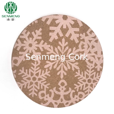Buy Natural Custom Size Resistant Eco Friendly Cork Coaster Cork Cup Mats online manufacture