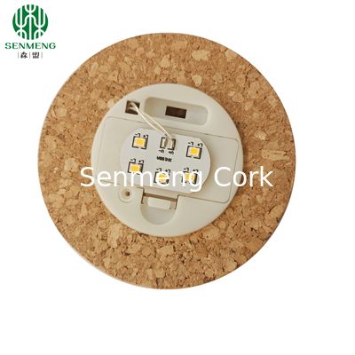 Buy Wholesale Custom Size Natural Bulb Cork Stopper Cork Lids online manufacture