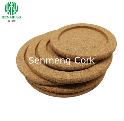Buy Wholesale Round and Square Custom Promotion Gift Cork Placemats Cork Trivets online manufacture