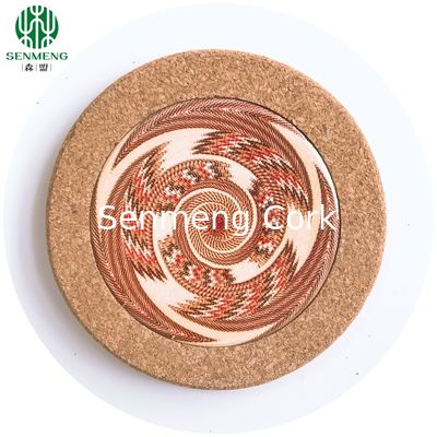 Buy Natural Custom Wholesale Hot Insulation Eco-Friendly Cork Trivets online manufacture