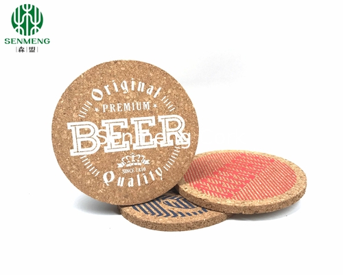 Buy Cork Cup Mat Natural Wholesale Custom Logo Resistant Kitchenware Cork Coaster online manufacture