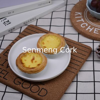 Buy Premium Quality  Natural Rectangular Heat Insulation Anti-slip Cork Hot Placemats online manufacture