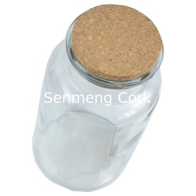 Buy Wearproof Borosilicate Glass Bottle Cork Stopper Lid FDA Good Sealing online manufacture