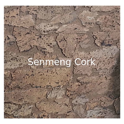 Buy ISO9001 3D Cork Bark Wall Panels Heat Insulation Tiles Regenerative 23.62*35.43 Inch online manufacture