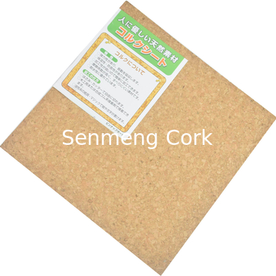 Buy FSC Wearproof Natural Cork Sheet Self Healing For Bulletin Notice Memo Board online manufacture