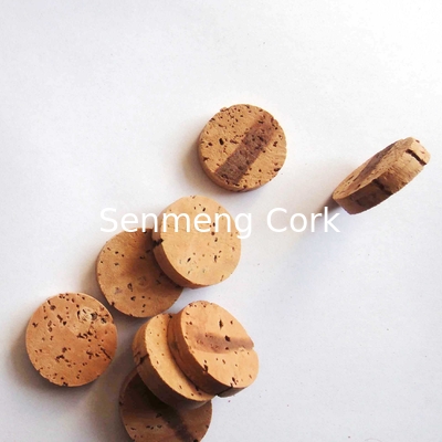 Buy Dia26mm 6.2mm Cork Raw Material Natural Cork Discs Unvarnished Crafting Discs online manufacture