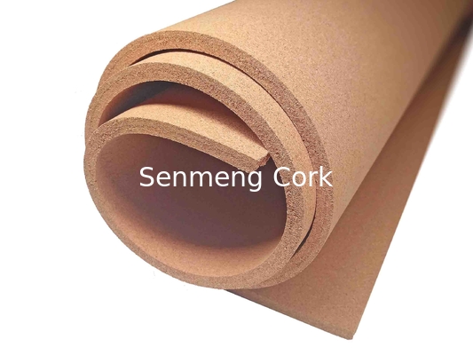 Buy Multifunction 8mm To 10mm Natural Cork Roll For Bulletin Memo Board Wall online manufacture