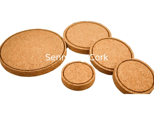 Buy 2.5x2.2x0.8 Flower Vase Natural Cork Coasters Base Glass Dome Fadeless Moistureproof online manufacture