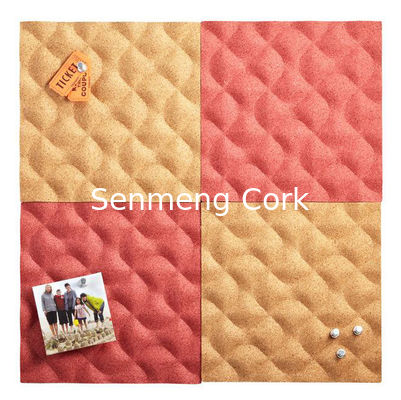 Buy Personalized Painted Decorative Cork Board 20x20x11.5mm online manufacture