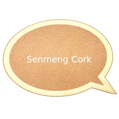Decorative Speech Bubble Cork Board For Memo Eco Durable