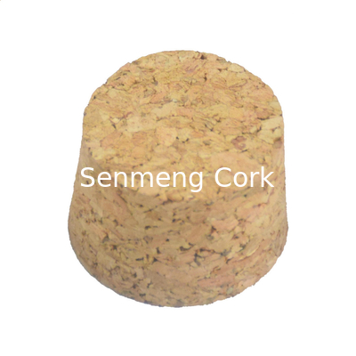 OEM Food Grade Concial Natural Cork Lids Tightly Seal For Storage Jar