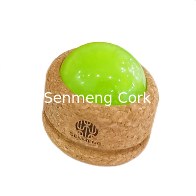 Manual Cork Massage Roller Ball For Muscle Pain Relief