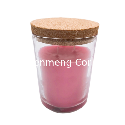 Eco Friendly Candle Jars With Cork Lids Custom Private Label