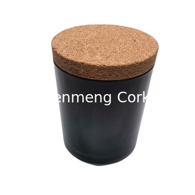 DIY Tinted Glass Bottle Cork Top Candle Jars Airtight Decorative