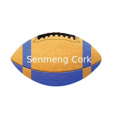Eco Cork Rugby Ball Football Ageing Resistance Wear Proof