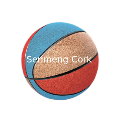 Renewable Custom Cork Basketball Balls Antislip Ageing Resistance Size 7