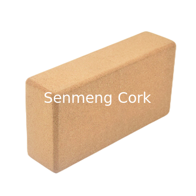 Sweat Absorbing Cork Yoga Blocks Brick Skid Proof 3