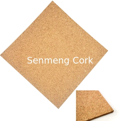 Heat Insulation Natural Cork Sheets For Message Board Underlayment Floor