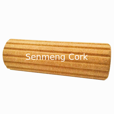 Anti-Slip Cork Massage Roller Natural Yoga Muscle Roller Back Fitness