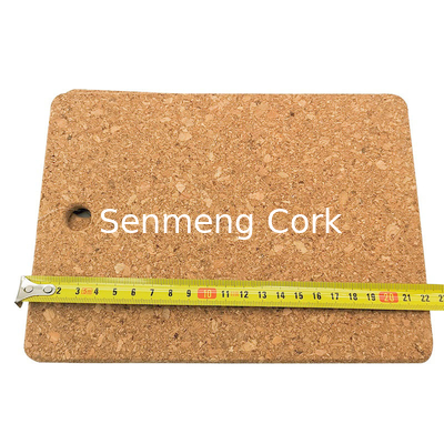 Eco Rectangular Cork Table Mats Corkboard Hot Pads Trivets Safe Healthy