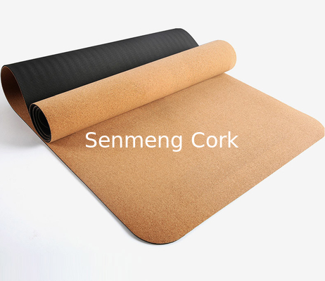 183x65x0.7cm Custom Cork Yoga Mat Eco Friendly Extra Thickened Widen