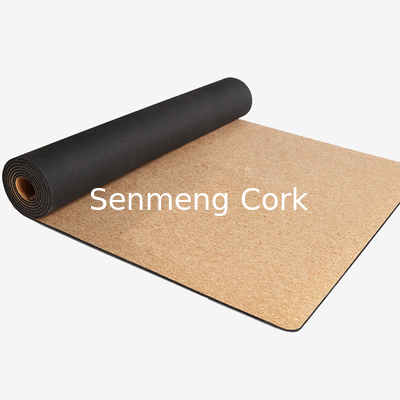 Petite Teen Yoga Cork Mat Anti Skid Dynamic Rebound