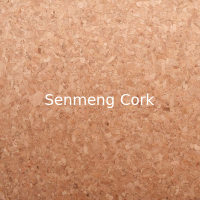 Antiskid Wood Natural Cork Sheets 4.8mm Cork Flooring Sound Absorption 1000pcs