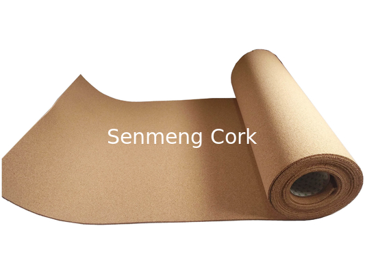 ODM Natural Cork Roll Underlayment Water Resistance For Ceramic Hardwood Floors