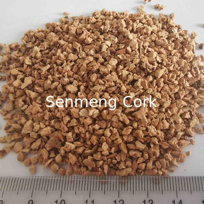 2mm To 4mm Granulated Cork Raw Material Bulk Insulation Wearproof