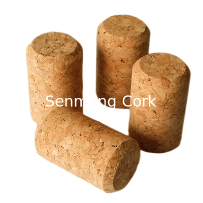Straight Agglomerated Wine Cork Stopper Dampproof Reusable Creativity