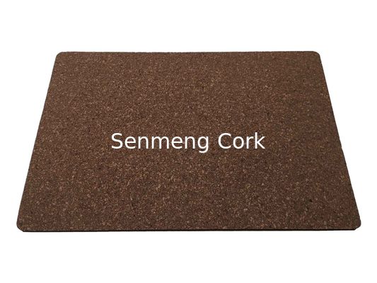 Office Home Extra Large Cork Backed Placemats Carbonized Rectangular Cork Mats
