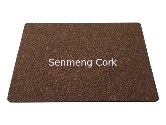 Office Home Extra Large Cork Backed Placemats Carbonized Rectangular Cork Mats