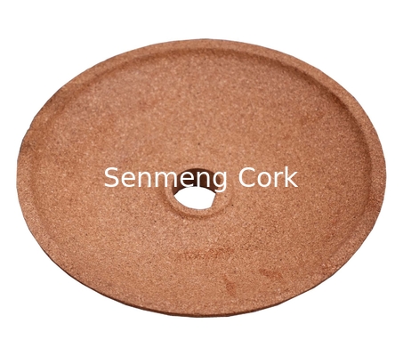 23cm Natural Cork Coasters Sturdy Glass Top Wine Decanter Cork Stoppers Anti Corrosion