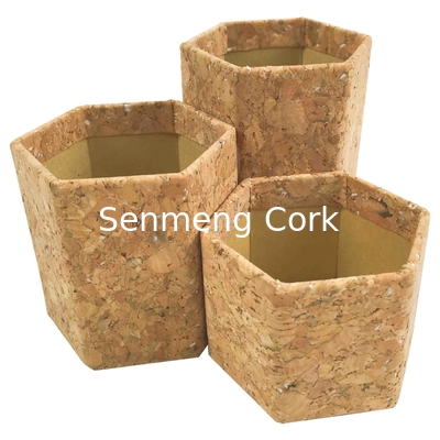 Lightweight Natural Cork Fabric Pen Holder Multipurpose ODM ISO