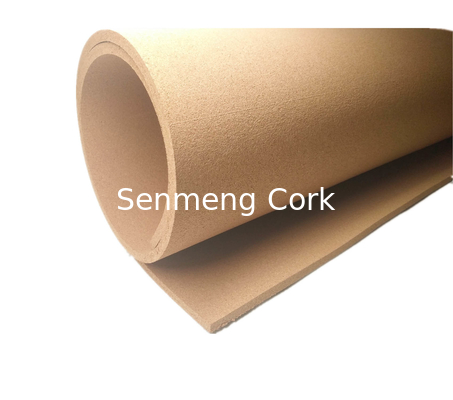 50'X48''X1/4'' Cork Sheet Rolls Natural Cork Roll Wall Covering Tearproof Antiwear