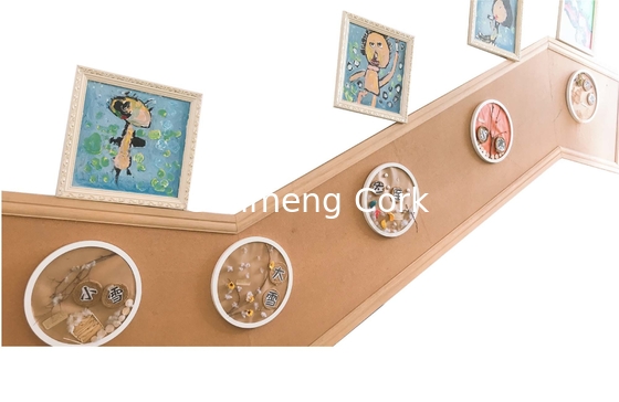 Yuelin 10mm Cork Walls Interior Design Board Background Multifunction For School