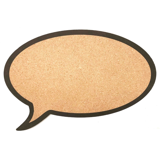 Hello Talking Decorative Cork Message Board Easy To Install 0