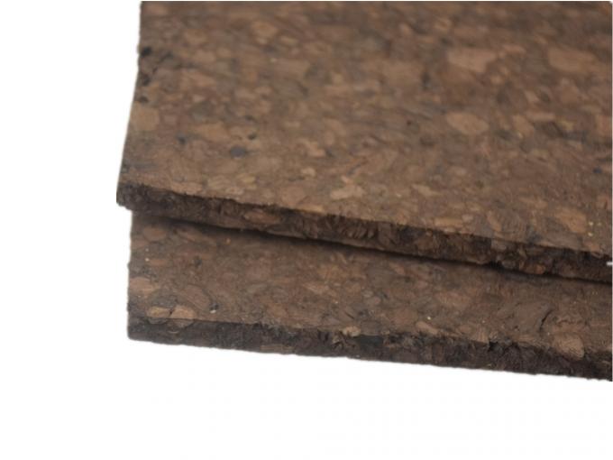 950*640*0.8mm Carbonized Cork Insulation Sheets Panels Cold Heat Proof