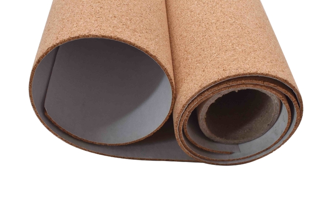 1mm Self Adhesive Cork Roll Sheet Soundproofing High Density 0